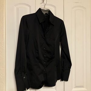 ANTONIO MELANI Charcoal women's dress Shirt